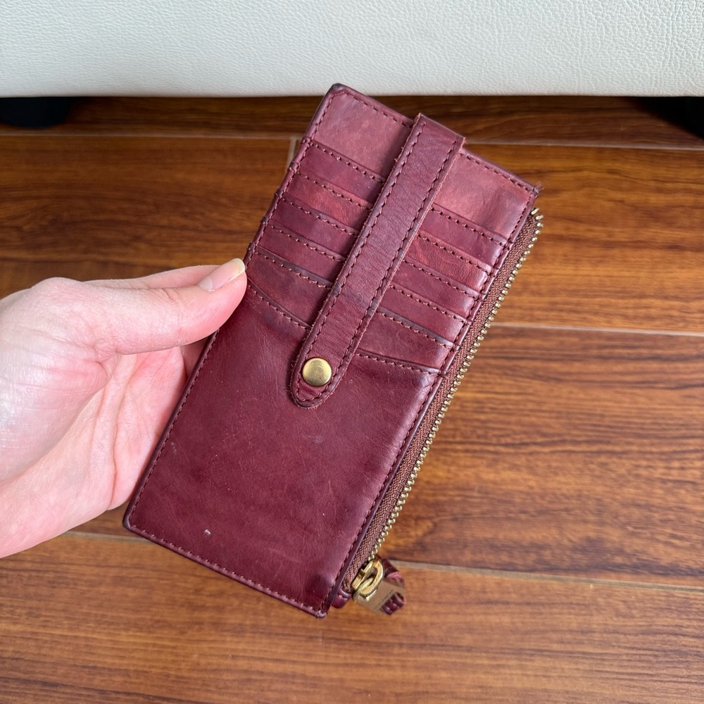 (See photos) Margot Leather Card Holder Wallet